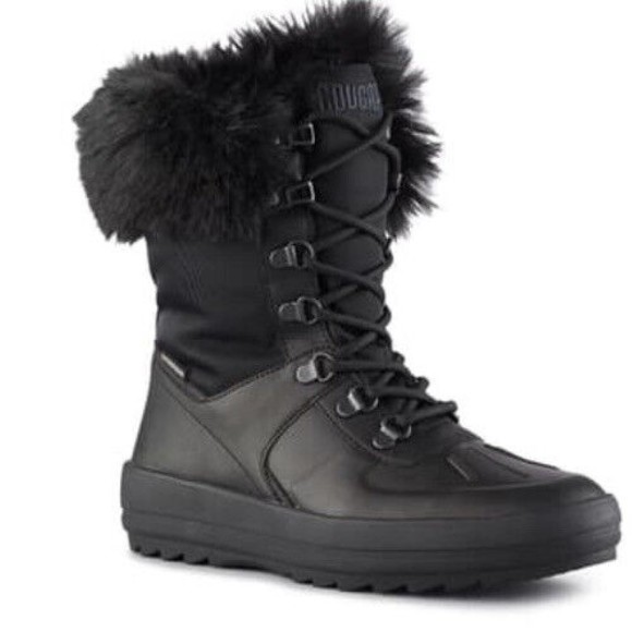 Cougar Shoes - New Cougar Viper Faux Fur Lined Waterproof Boot Black 8 $150